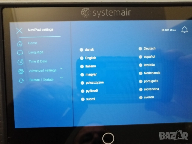 Контролер Systemair NaviPad PD70-C, снимка 6 - Друга електроника - 52186323