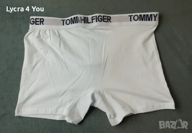 Tommy Hilfiger (made in USA) M мъжки оригинални боксерки, снимка 2 - Бельо - 47740985