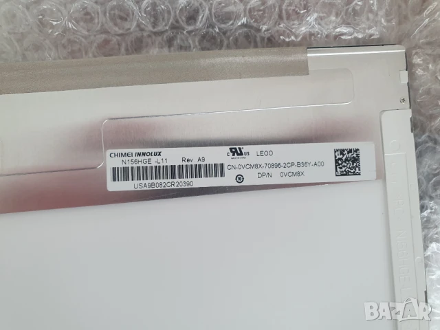 Продавам Матрица за лаптоп (Дисплей) 15.6" N156HGE-L11 1920x1080, снимка 2 - Части за лаптопи - 50473274