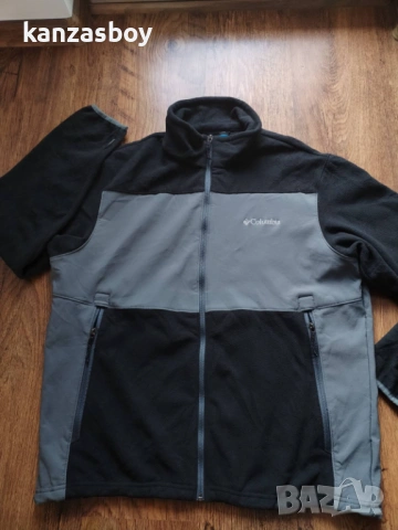 columbia hybrid fleece jacket - мъжко поларено яке Л, снимка 10 - Якета - 53155620