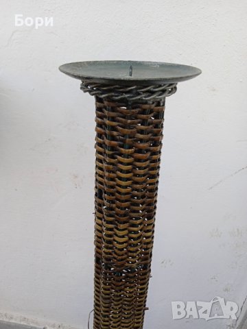 Голям метален свещник, снимка 5 - Други - 39978485