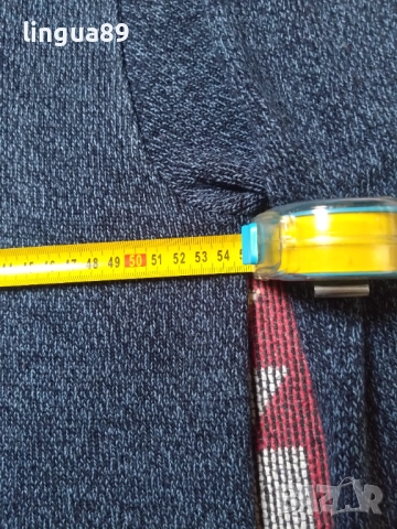 Суичър с цип (без качулка) – размер L, снимка 2 - Суичъри - 52951051