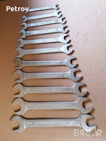 RAHSOL No.5 Germany (GEDORE) - 11 броя PROFI гаечни ключове: 6 - 28 mm !! ORIGINAL RAHSOL GERMANY !!, снимка 3 - Гедорета - 34468779