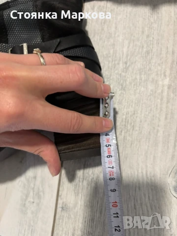 Нови черни боти-ест.кожа, снимка 2 - Дамски боти - 51063970