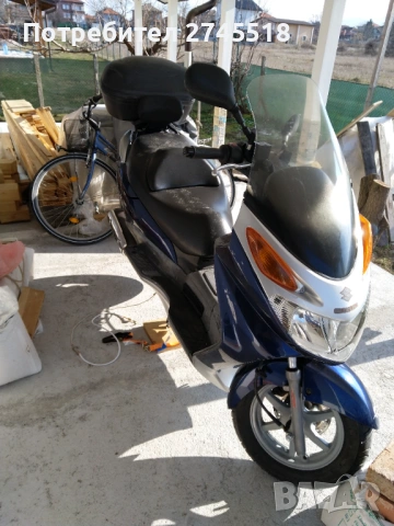 Suzuki Burgman 150 cc, снимка 3 - Мотоциклети и мототехника - 53171294