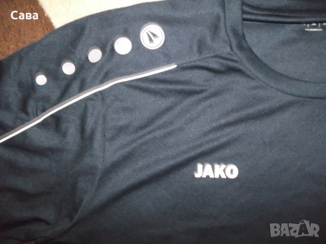 Тениски и шорти JAKO  мъжки,ХЛ-3ХЛ /черна,бяла,тъмносиня/, снимка 12 - Тениски - 51132905