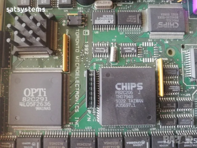 Industrial PC Card TME Toronto Microelectronics AM386 SX 33MHz CPU +1MB RAM ISA, снимка 9 - Дънни платки - 47842591