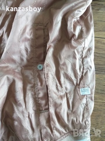 g-star baseball quilted bomber overshirt wmn - страхотно дамско яке, снимка 8 - Якета - 33862849