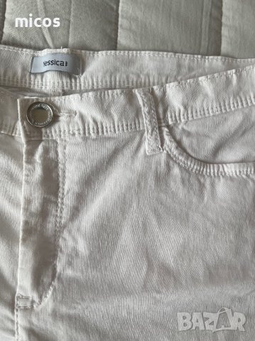 5 лв до 30.07! до 30.07!C&A Yessica,бял еластичен панталон, снимка 6 - Панталони - 41388342