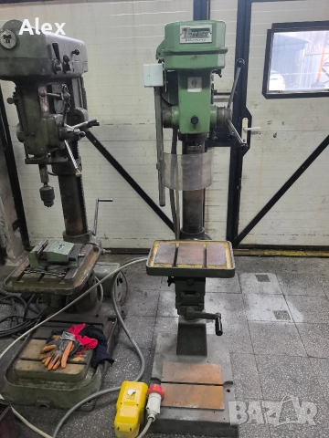 Колонна бормашина италианска в идеално състояние , снимка 3 - Бормашини - 52881560