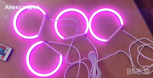 Cotton Led ангелски очи за е36/46, снимка 2 - Аксесоари и консумативи - 56063079