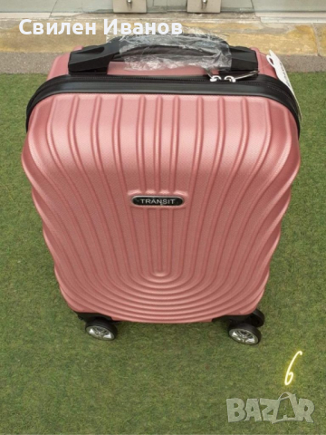 Стилен куфар с колелца за ръчен багаж с твърдо покритие 40/30/20см, снимка 5 - Други - 44795339