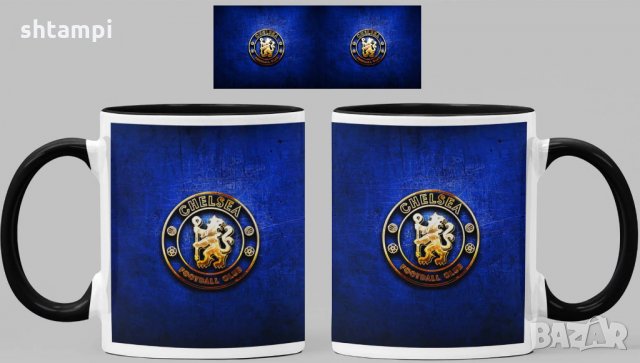 Чаша Челси Chelsea Керамична, снимка 7 - Фен артикули - 34784116