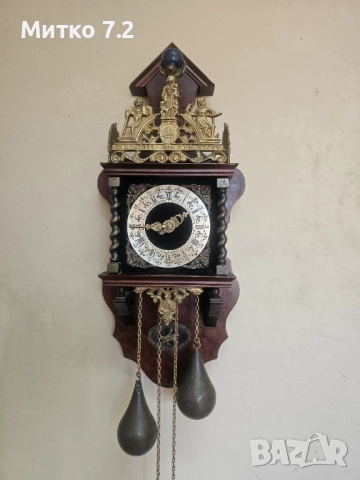 Стар Холандски стенен часовник 