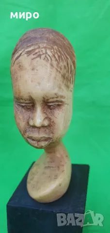 Бюст слонова кост , снимка 6 - Статуетки - 47309881