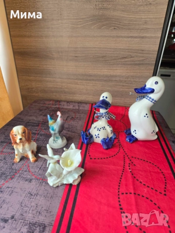 Различни модели порцеланови животни без маркировки, снимка 4 - Статуетки - 51879065