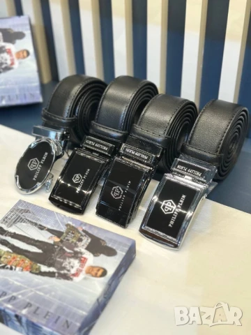 колани от естествена кожа в кутия tommy hilfiger hugo boss lacoste emporio armani calvin klein , снимка 11 - Колани - 50573049