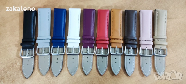 GL05 Кожена каишка за Apple Huawei Samsung Galaxy Watch Xiaomi Garmin