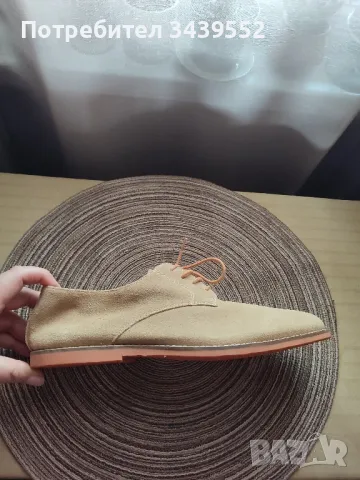 Мъжки обувки естествен велур, снимка 2 - Спортно елегантни обувки - 49519103