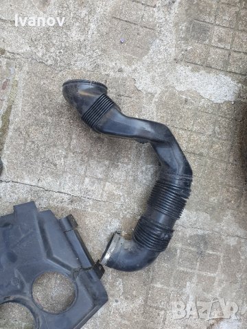 Въздуховод охлаждане на алтернатора капак ляв фар гофре бмв е34 м20, снимка 4 - Части - 41930297