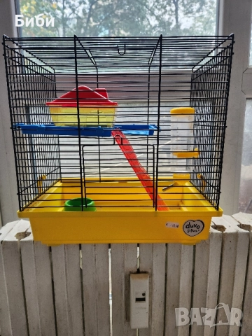 Клетка, за Хамстер, снимка 2 - Хамстери - 51922304