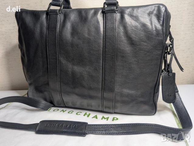 LONGCHAMP Original 100% Кожа , снимка 2 - Чанти - 53040482