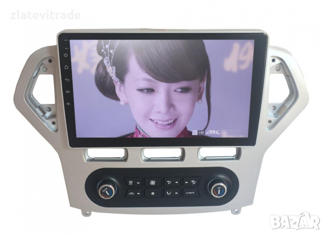 FORD MONDEO ДВУЗОНОВ КЛИМАТРОНИК 2006-2012 - 10.1'' АНДРОИД НАВИГАЦИЯ, 9337, снимка 4 - Навигация за кола - 36268150