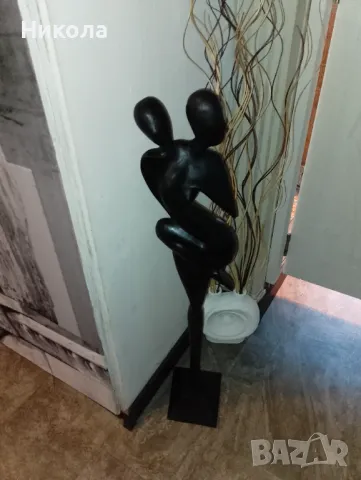 Висока женска дървена фигура-70см, снимка 10 - Декорация за дома - 50357842