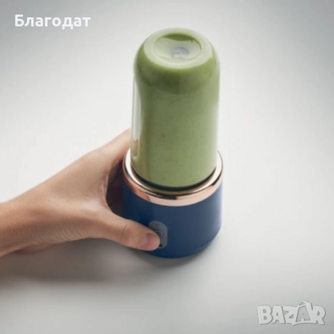 Мини блендер подходящ за различни сокове и смутита, снимка 9 - Блендери - 52495641