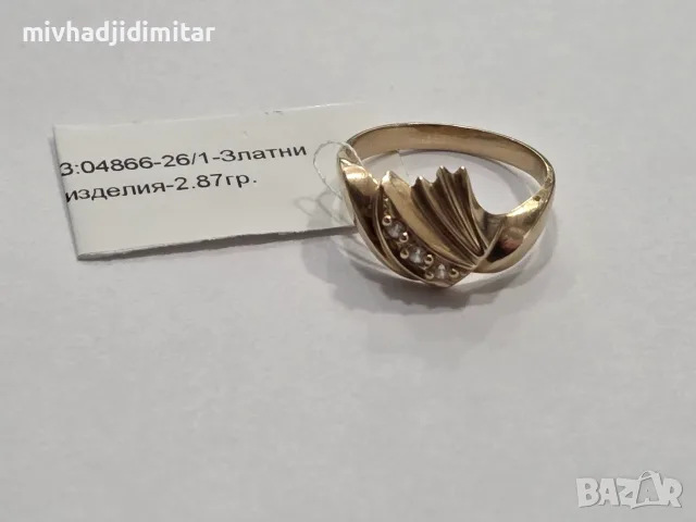 ***Уникат*** Златен дамски пръстен - 2.87 гр., снимка 2 - Пръстени - 55920708