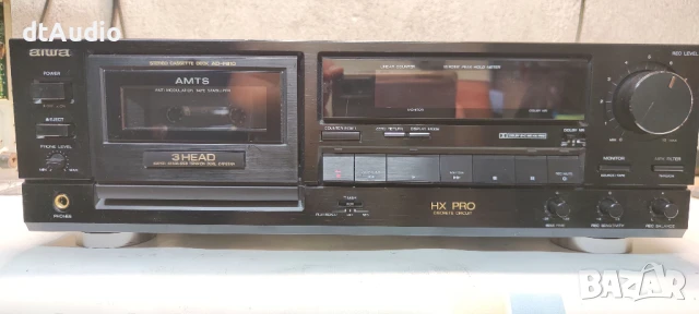 Триглав касетен дек - Aiwa AD-F810, снимка 2 - Декове - 51247213