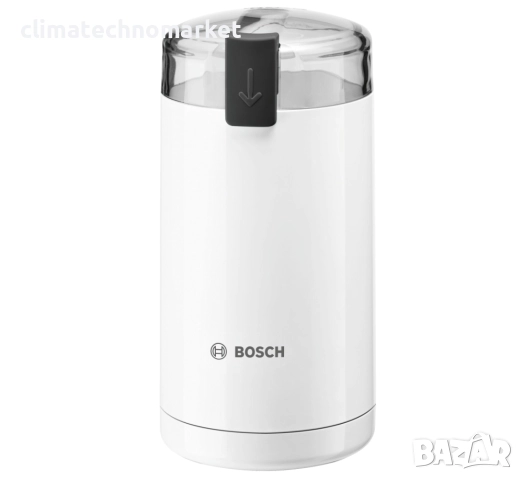 Кафемелачка, Bosch TSM6A011W, Coffee grinder, 180W, up to 75g coffee beans, White, снимка 1