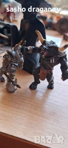 3 мини фигурки - минотавър и рицари, снимка 7 - Фигурки - 52398693