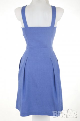 Синя лятна клоширана рокля - S, снимка 2 - Рокли - 17279895