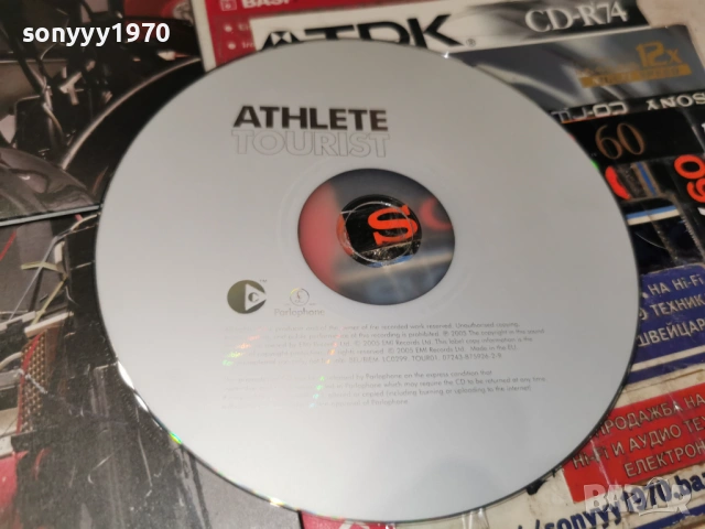 ATHLETE CD 0603261104H2E6R, снимка 5 - CD дискове - 53732078