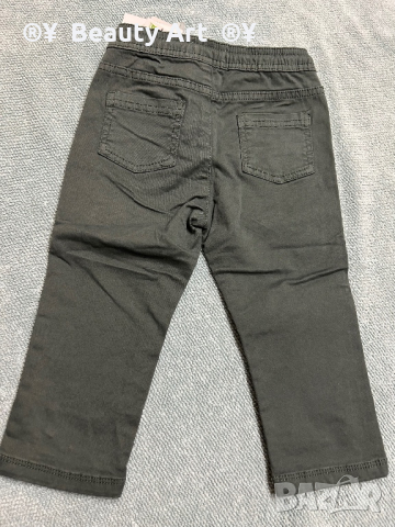 Нови зелени дънки и панталон 18мес (86), снимка 4 - Детски панталони и дънки - 44708821