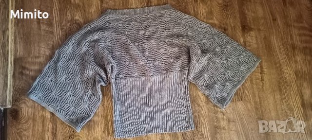 Топ плетиво m, снимка 2 - Блузи с дълъг ръкав и пуловери - 41612037