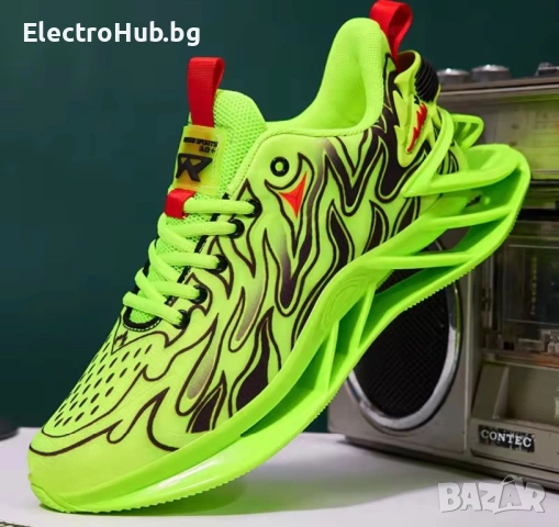 🔥 Червена доминация – футуристични street маратонки 2026, снимка 6 - Маратонки - 53532904