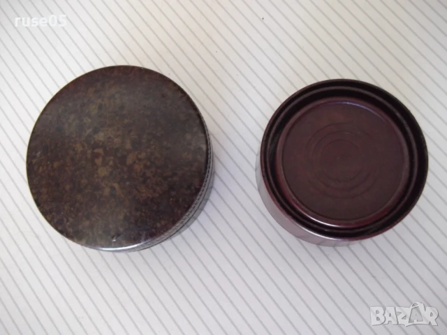 Чаша бакелитова от три сектора сгъваема от ранния соц, снимка 4 - Колекции - 51320044