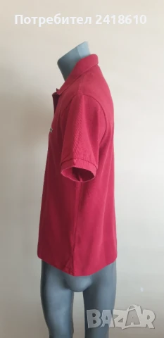 Lacoste Pique Cotton Classic Fit Mens Size 4 - M  ОРИГИНАЛ! Мъжка Тениска!, снимка 5 - Тениски - 50938122