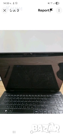 Лаптоп MSI Summit E16 AI 32GB RAM 1TB SSD Intel Ultra 7 155H (Счупен Дисплей), снимка 3 - Части за лаптопи - 53593409