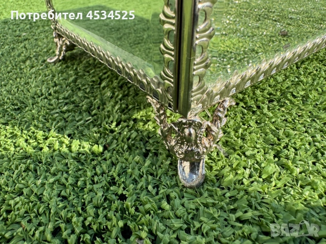 Огледална кутия за бижута – стил „Hollywood Regency“, снимка 2 - Антикварни и старинни предмети - 53752656