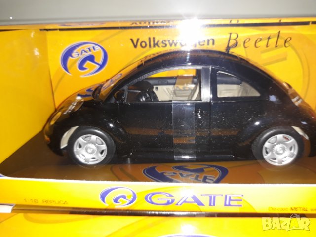 Volkswagen Beetle 1.18  Gate Diecast Metal.!, снимка 3 - Колекции - 35684924