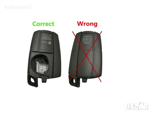 Кутийка за ключ за BMW 1 E81 / E82 / E87 / E88, снимка 4 - Части - 47378283