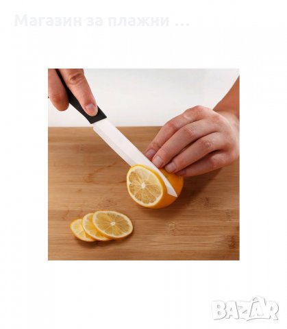 КОМПЛЕКТ ОТ 4 КЕРАМИЧНИ НОЖА И КЕРАМИЧНА БЕЛАЧКА - код 1679, снимка 6 - Прибори за хранене, готвене и сервиране - 33990501