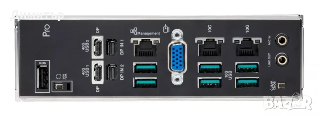 Дъно ASUS PRO WS WRX90E-SAGE SE AMD WRX90 Socket sTR5 EEB, снимка 3 - Дънни платки - 56088186