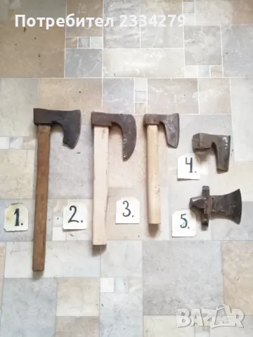 Брадвички,секирки,сатъри, ковани в различни времена., снимка 3 - Антикварни и старинни предмети - 39385811