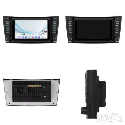 Мултимедия, Mercedes, E Class, Двоен дин, Мерцедес, W211, E200, E220, E270, Е320, Android, CLK клас , снимка 10 - Аксесоари и консумативи - 43448813
