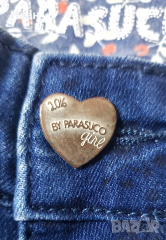 Оригинални детски дънки PARASUCO  за момиченце 10 год., снимка 4 - Детски панталони и дънки - 53077855