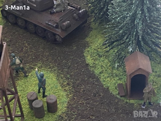 Диорама 1:72 Битка (сцена) - МАКЕТ, снимка 13 - Колекции - 34114543